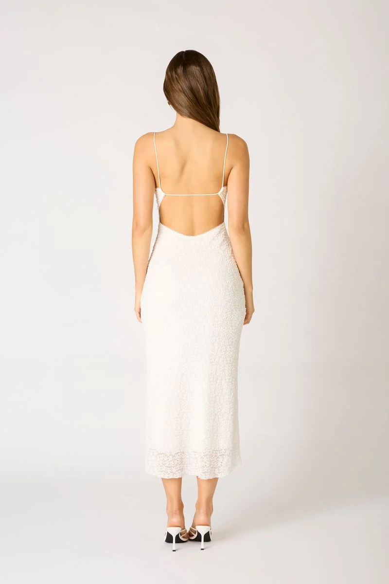 Textured Midi Dress - Image 4