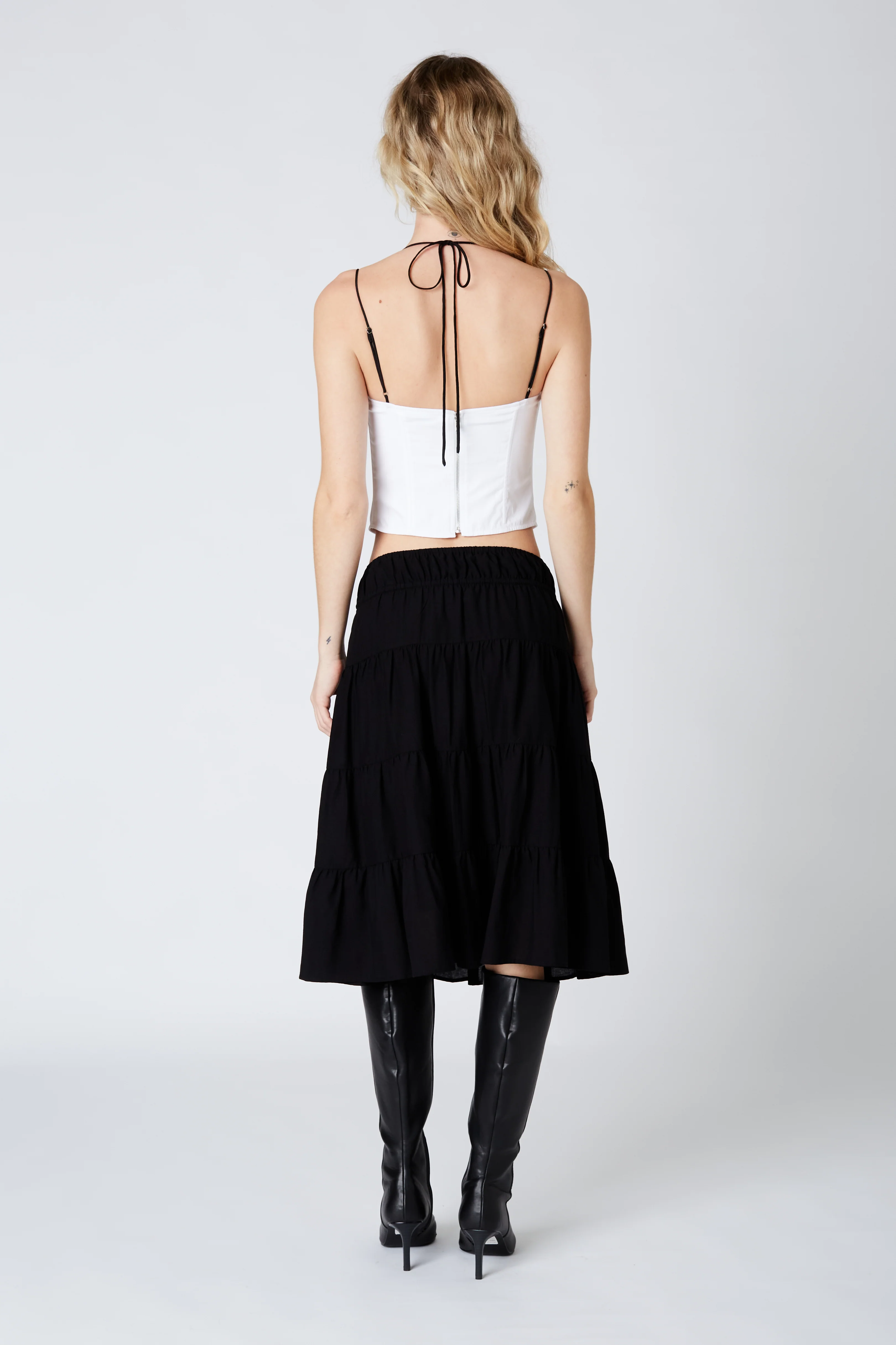 Tiered Midi Skirt - Image 10