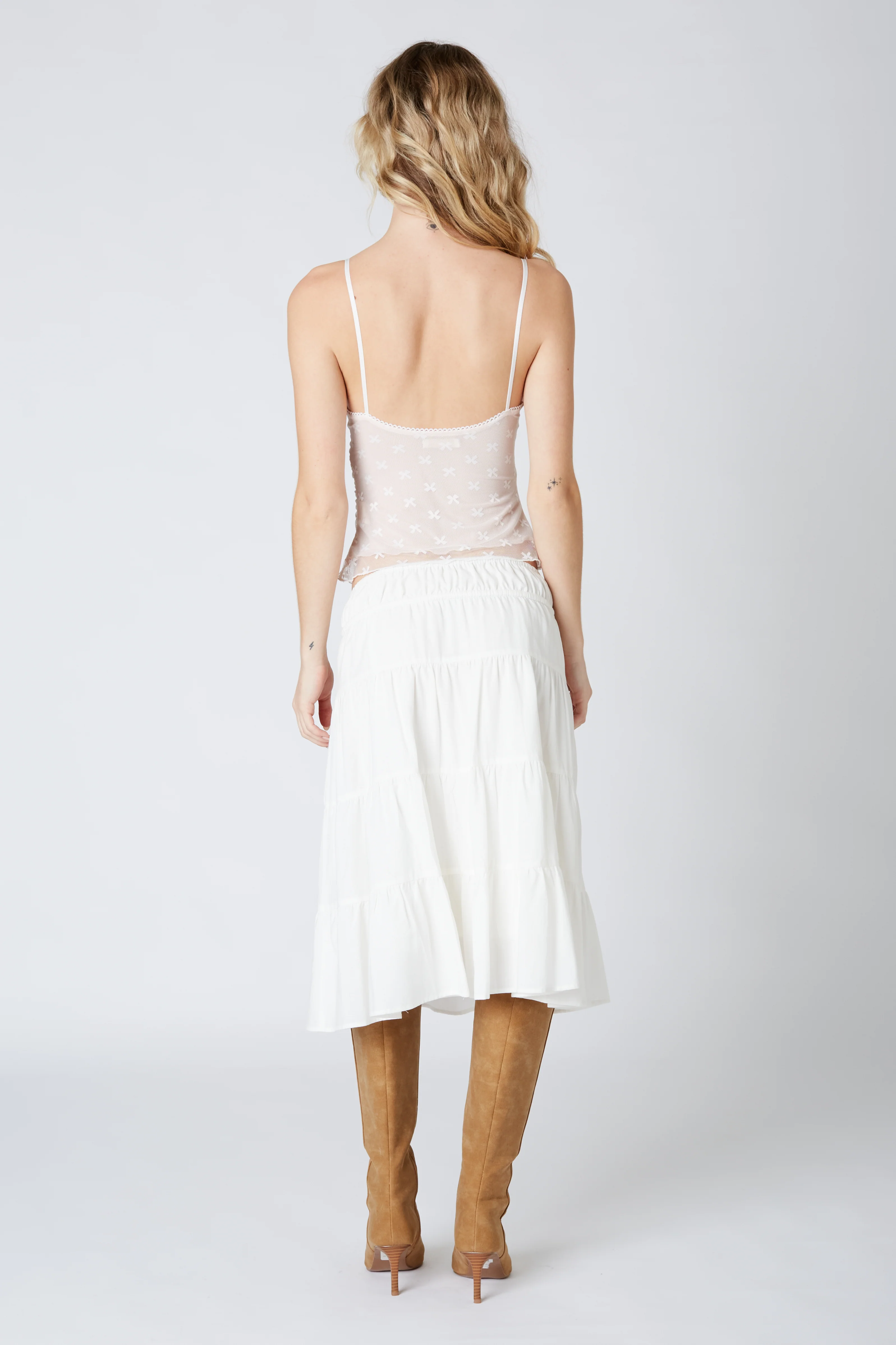Tiered Midi Skirt - Image 5