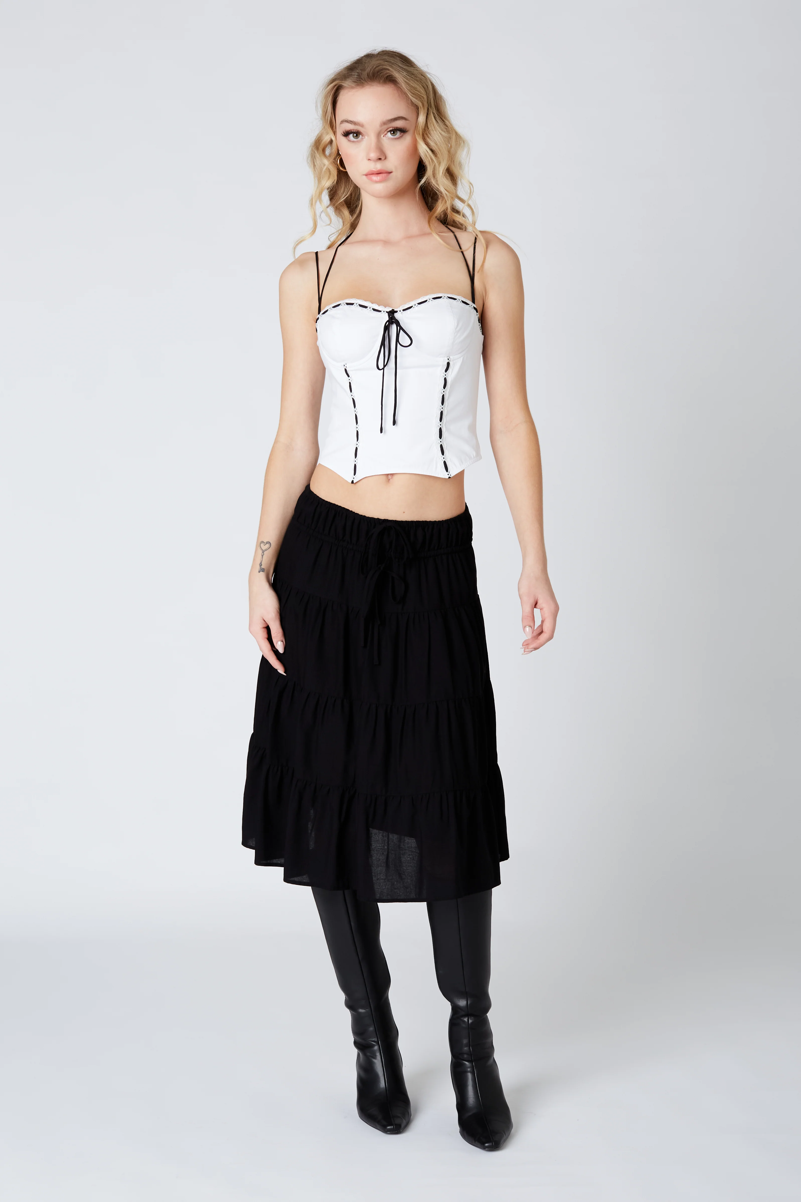 Tiered Midi Skirt - Image 6