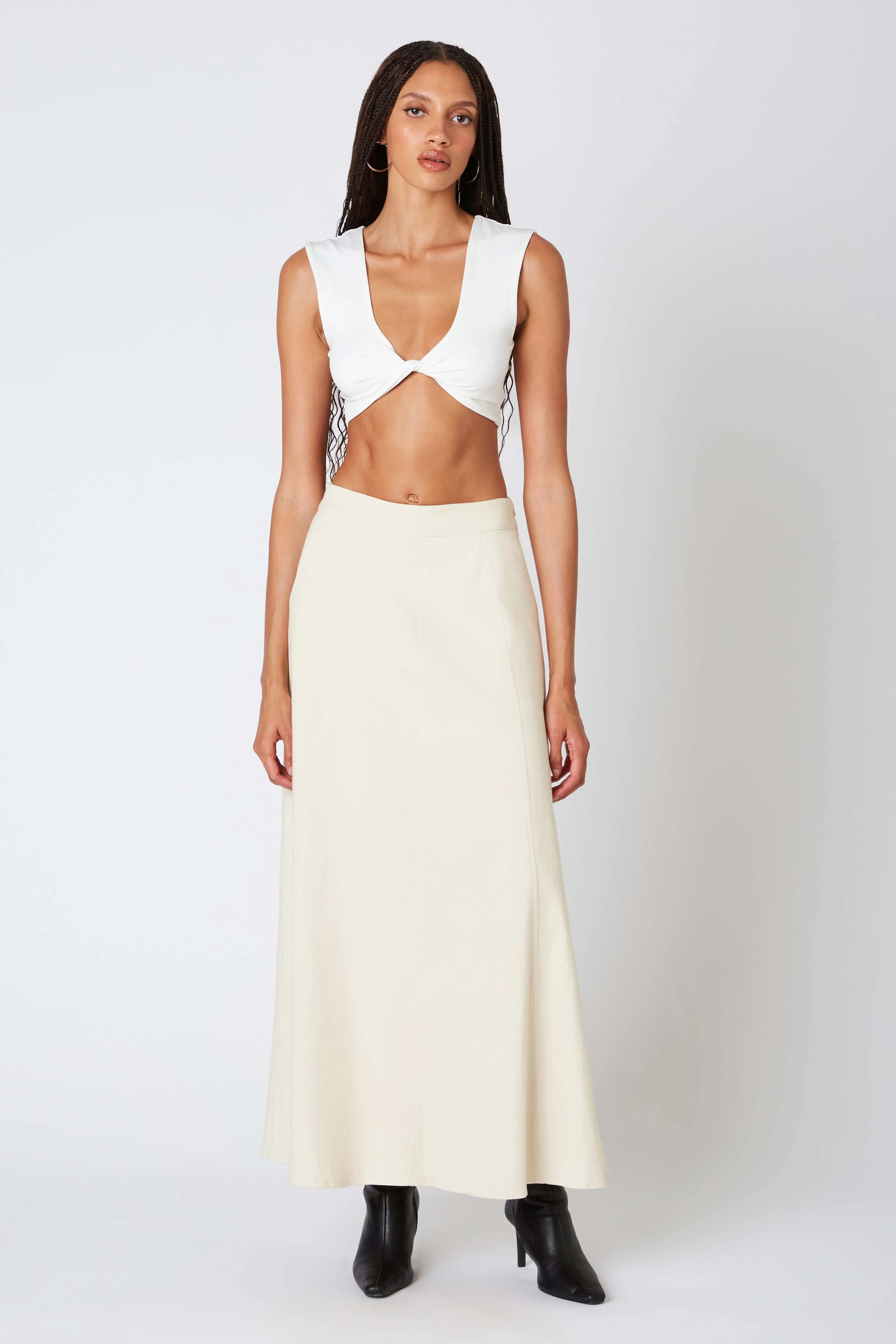 Twill Maxi Skirt - Image 5