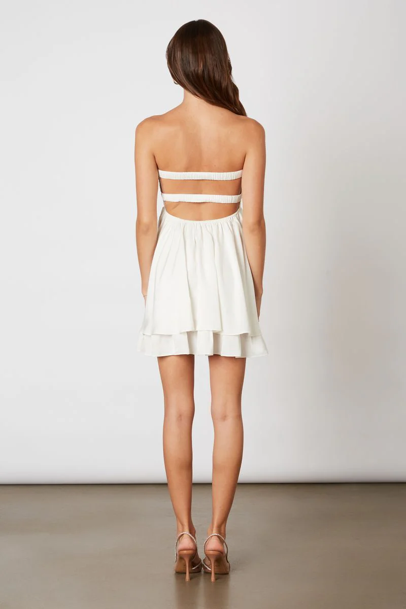 Twisted Keyhole Mini Dress - Image 4