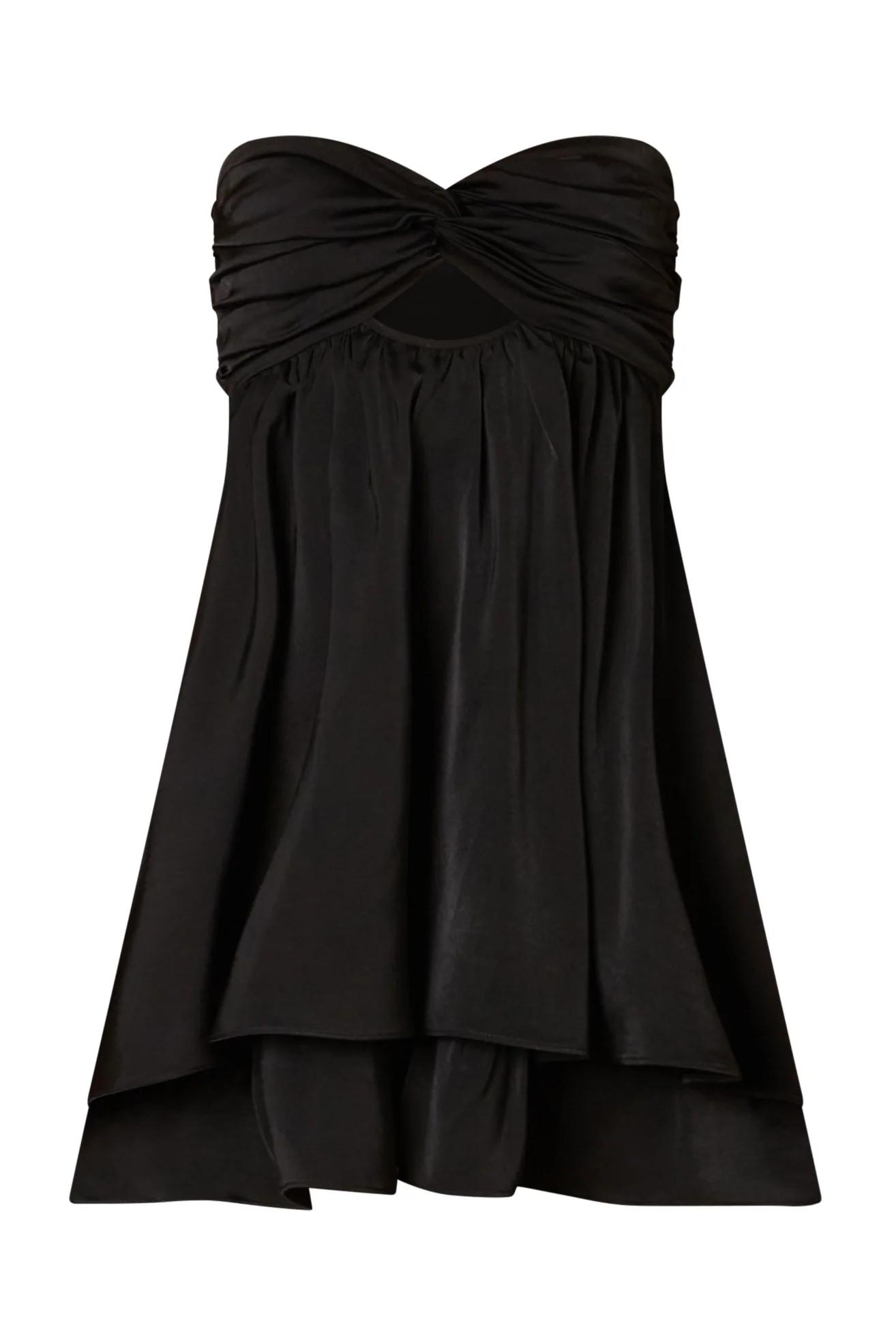 Twisted Keyhole Mini Dress - Image 4
